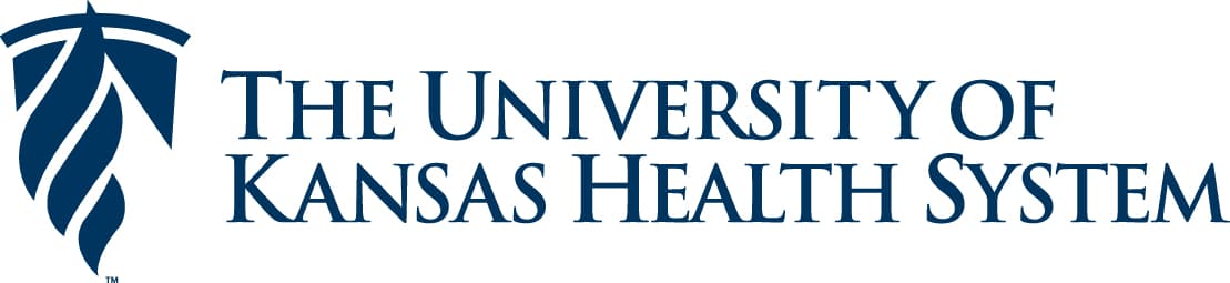 The University of Kansas Health System, partners in philanthropy with KU Endowment logo